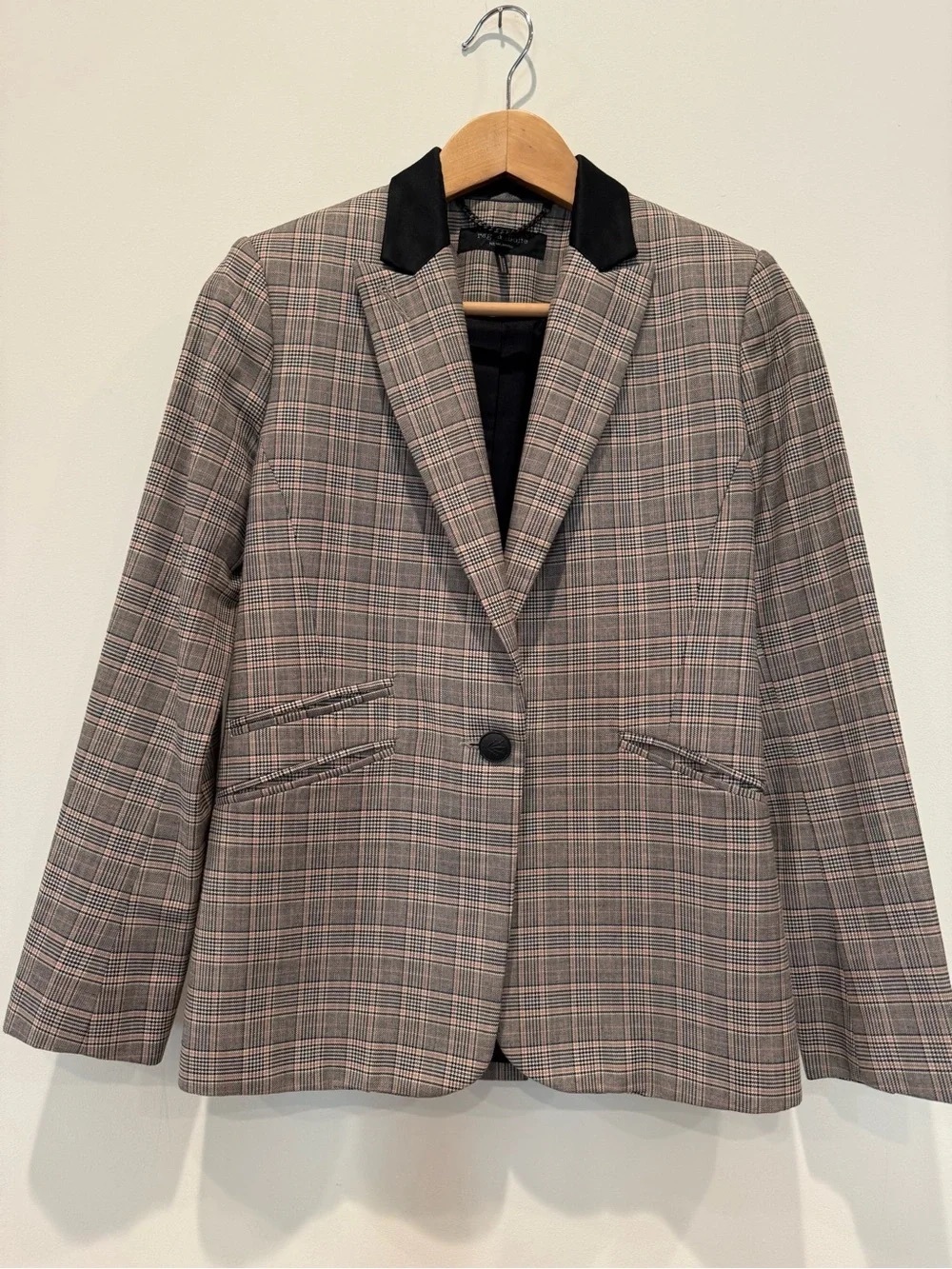 rag & bone Plaid Wool Blend Blazer Size 0